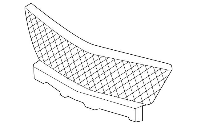 Genuine GM Lower Grille 10364296 Foto 1 de 2