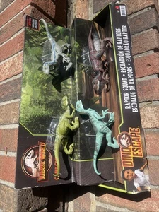 Figuras de acción exclusivas de Jurassic World Camp Cretaceous Raptor Squad Dino Escape - Imagen 1 de 4