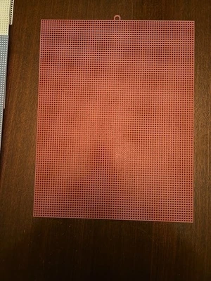 Lot of 10 Sheets Plastic Canvas 13.5” x 10.5” Blank Mesh Brand New Variety Pak - Image 1 of 2