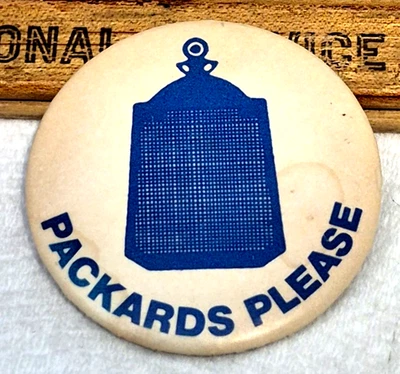"PACKARDS PLEASE * ¿Tiene novedades-Toronto Canadá-863-1190?" Botón Pin 2 1/4 Pulgadas Foto 1 de 4