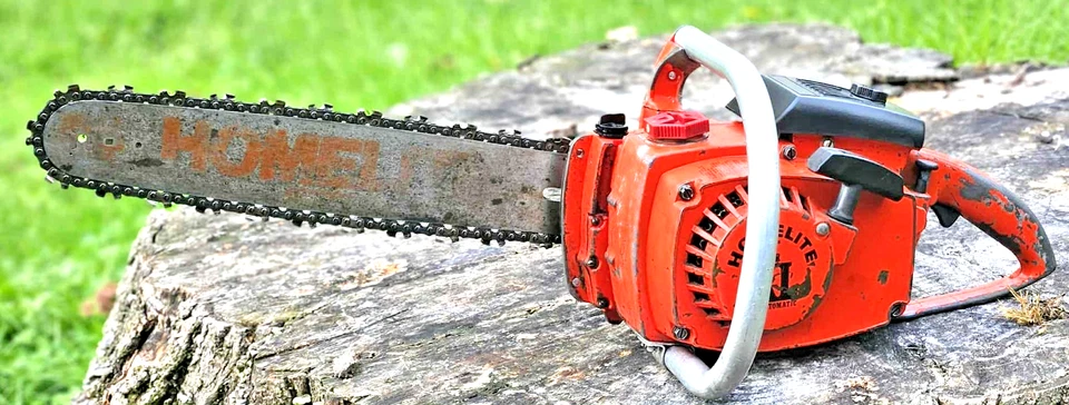 Vintage Homelite Super XL Automático Funciona Bien Video Bajo Descripción Foto 1 de 4