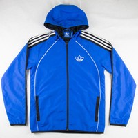 adidas outline half zip anorak
