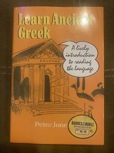 LEARN ANCIENT GREEK: A LIVELY INTRODUCTION TO READING By P. Jones - Hardcover VG - Picture 1 of 3