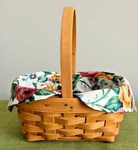 Longaberger 1999 Horizon of Hope Basket with Liner and Protector EUC!! - Picture 1 of 7