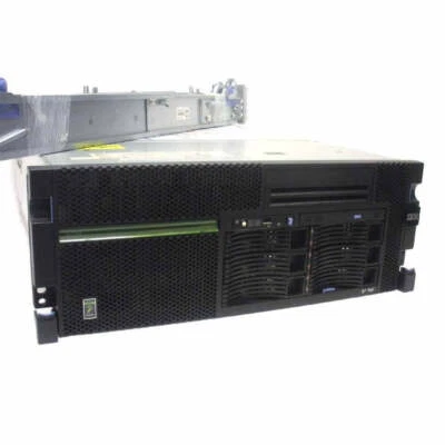 IBM 8203-E4A iSeries 520 Single Core 4.2GHz 4GB 4x 139GB LTO2 OS 7.1 5 Users - Image 1 of 4