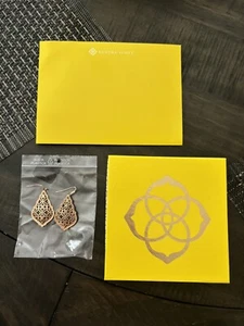 Kendra Scott earrings gold Disney girl birthday school teen gift mom holiday , - Picture 1 of 12
