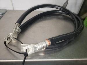 Two 1/0 AWG 25” Solar Battery Cable Lot| Heavy Copper Wire Inverter Panduit Lugs - Bild 1 von 5