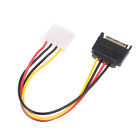 15 Pin SATA Male to 4 Pin Molex Female IDE HDD Power Hard Drive CableBDDY