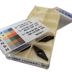 Seco VBMT 110204-F1 TP2500 Hartmetalleinsätze Drehspitzen x4 IZ4 - Bild 1 von 2