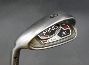 Left Handed Ping K15 Black Dot 8 Iron Regular Steel Shaft Ping Grip - Picture 1 of 4