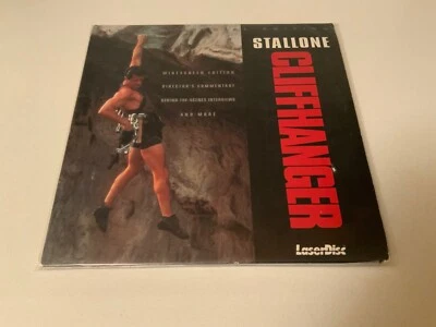 Cliffhanger Laserdisc LD 1993 Sylvester Stallone PSE95-56 Widescreen Foto 1 de 4