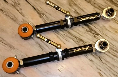 Tesla M S/X High Performance Rear Adjustable Camber links with Adj sensor links - Image 1 of 4