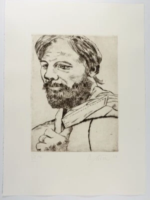 Ernst Marow: Radierung »Odyssee« handsigniert-e.a. Ex.- von 2007 - Bild 1 von 2