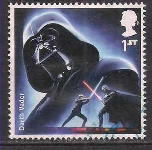 GB 2015 QE2 1st Star Wars Darth vader Ex Fdc SG 3758 ( A156 ) - Picture 1 of 1