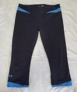 Under Armour Heat Gear Fitted Capri Leggings Donna Tg M - Foto 1 di 4