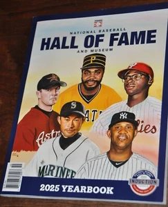 National Baseball Hall of Fame 2025 Yearbook NEW! Ichiro, Dave Parker RARE - Picture 1 of 3