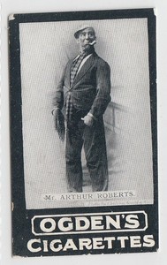 Ogdens Tabs B Series - #37 Mr Arthur Roberts