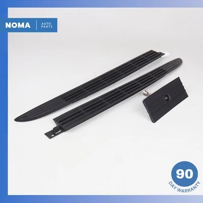 86-92 Jaguar XJ40 XJ6 Vanden Plas Dash Windshield Air Vent Grill Grille Set OEM - Image 1 of 4