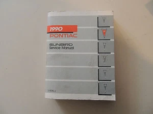 Pontiac Sunbird 1990 Shop Workshop Service manual Werkstatthandbuch  - Bild 1 von 4