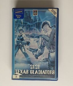 2020: Texas Gladiators [VHS] RCA Columbia Opal Video Big Box Ex-Rental Tape 1983