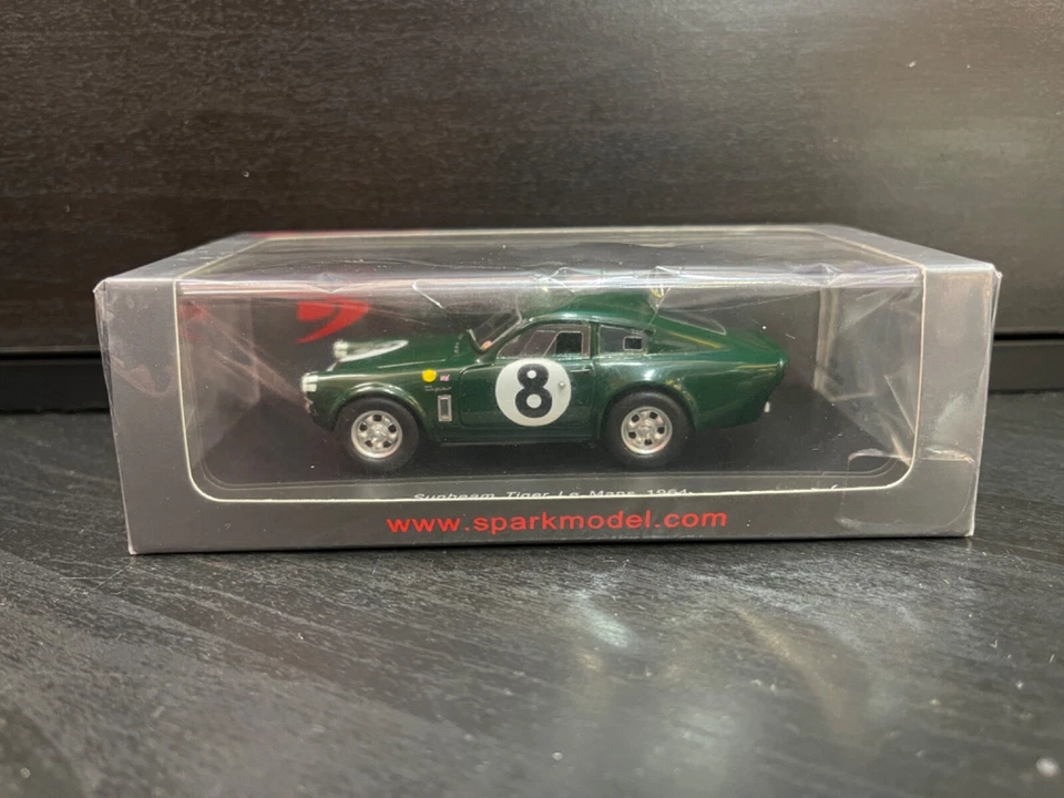 1/43 SUNBEAM TIGER LM #8 1964 SPARK S5230 EXTREMELY RARE - Immagine 1 di 4