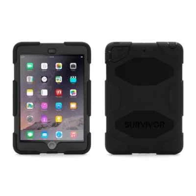 iPad Mini 1, 2, 3 7.9" Griffin Black Survivor All-Terrain Case w/ Retina Display - Image 1 of 4
