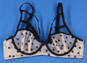 Knickerbox Mesh Underwire Unlined Demi Bra Size 32A #D4074 - Picture 1 of 4