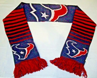 NFL Houston Texans 2014 Bufanda Acrílica Logo Grande 64" por 7" por FOCO Foto 1 de 4