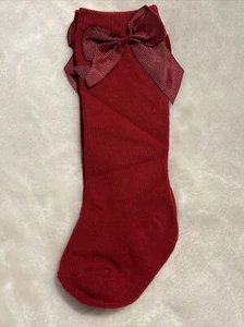 Baby Mädchen Socken Kleinkind Schleife Baumwolle Neugeborenes Säugling Größe M / 1-3 Jahre - Bild 1 von 4