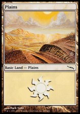 Plains (287) - Foil ~ Lightly Played Mirrodin MTG Magic UltimateMTG Land Card