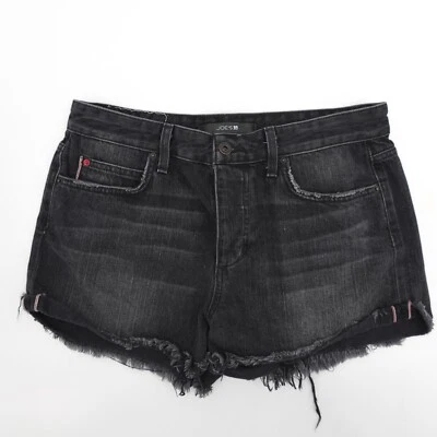 Joe's Jeans Shorts Womens 30 Black High Rise Charlie Short Cutoff Denim - Image 1 of 4