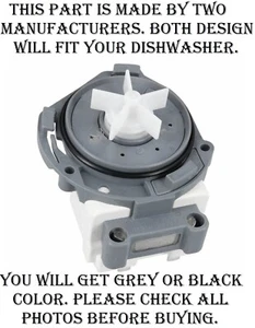 Genuine Brandt BDFS37EW BDFS45DW BDFS54DQW BDI532QXA BKFI1347J Drain Pump - Picture 1 of 9