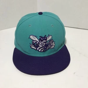 Charlotte Hornets Hat New ERA Two Tone Old School NBA Cap Retro Logo 59FIFTY Hat - Picture 1 of 12