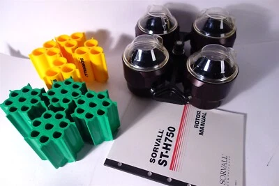 Sorvall ST-H750 Rotor Balde Balanço com Baldes e Inserções - LIMPO / TESTADO - Imagem 1 de 3