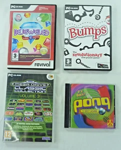 4 x PC Games Bundle: Ponp Mega Drive Vol 3 Bejeweled Bumps | Retro & Classic. - Picture 1 of 15