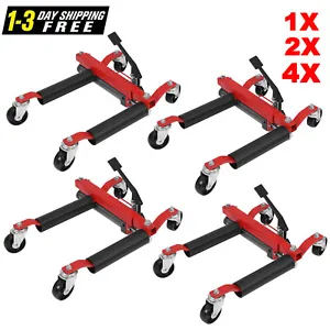 1500/3000/6000LB Heavy Duty Hydraulic Wheel Dolly Tire Jack Lift Car Positioning - Picture 1 of 12