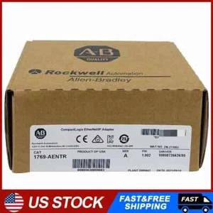 New Sealed ALLEN BRADLEY 1769-AENTR/A Compactlogix Ethernet/IP Adapter 1769AENTR - Picture 1 of 3
