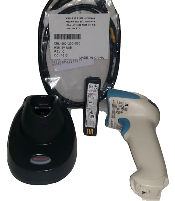 Honeywell Enhanced Xenon 1902h USB Wireless Barcode Scanner 1902HHD-5-COL-INT - Image 1 of 4