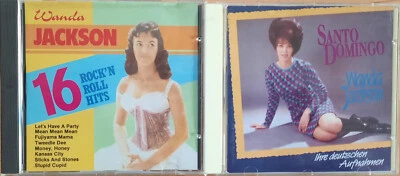 Wanda Jackson - 16 Rock'n Roll Hits, Ihre deutschen Aufnahmen 2 CDs - Bild 1 von 4