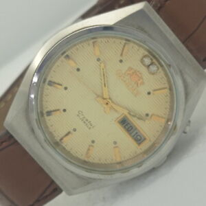 OLD ORIENT AUTOMATIC 46943 JAPAN MENS ORIGINAL DIAL DIAL WATCH 004-a412153-3