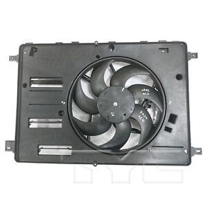 TYC Dual Radiator and Condenser Fan Assembly for Volvo 623790