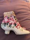 FORMALITIES shoe - boot - Baum Bros - roses - floral - lace - high heel - nice!