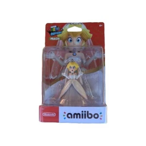 2024 Amiibo Nintendo Princesa Melocotón Blanco Boda Nuevo Sellado Raro Difícil de Encontrar - Imagen 1 de 4