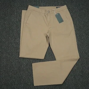 Bonobos Pants Men 31x30 Khaki Tan Washed Chino Straight Leg NWT - Picture 1 of 10
