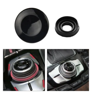 Cubierta negra con botones de perno para centro interior de automóvil negra para AUDI A4 A5 A6 A8 Q5 - Imagen 1 de 10
