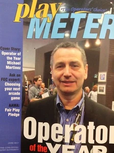 Play Meter Arcade Magazine Operator Michael Martinez June 2017 012518nonrh - Picture 1 of 1