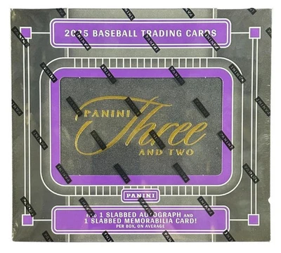 2025 Panini Three and Two Baseball Hobby Box - Image 1 of 4