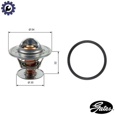 THERMOSTAT COOLANT TH13684G1 FOR VW LT28-50/�/Platform/Chassis/Van/Bus GOLF/II - Image 1 of 4