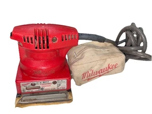 Vintage Milwaukee Schwerlast Schwingschleifer kabelgebunden Modell 6017 - Bild 1 von 7