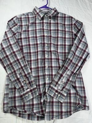 Multi Color Croft And Barrow Long Sleeve Button Up Size Large - Image 1 of 2